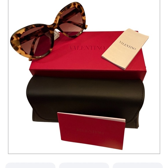 Valentino VA 4113 Havana Sunglasses main image 4